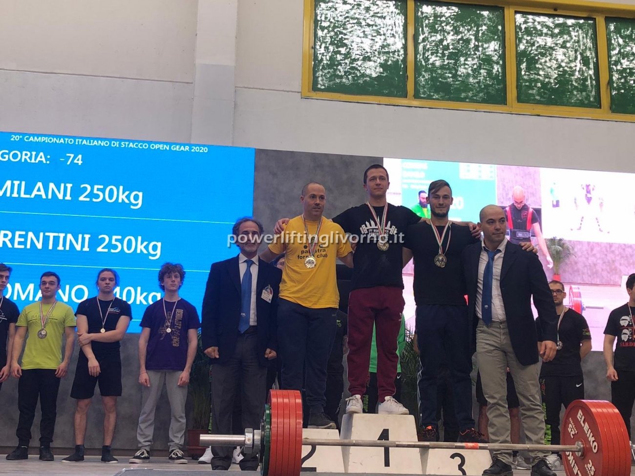 FIPL Podio Assoluto -74 kg - Romano