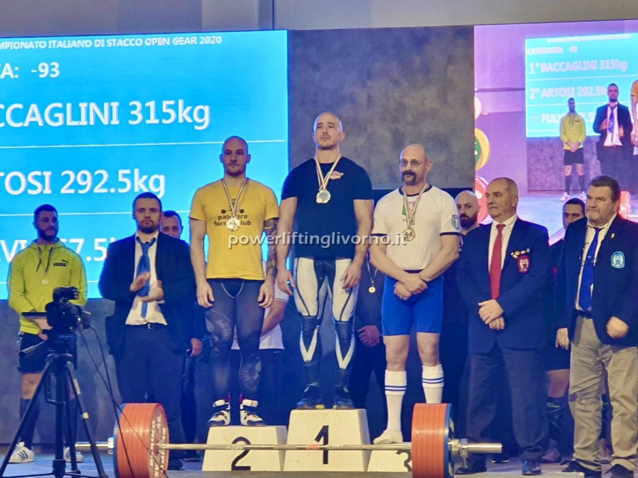 FIPL Podio Assoluto -93 kg - Fulvi